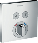 Смеситель Hansgrohe ShowerSelect 15768000 для душа встраиваемый