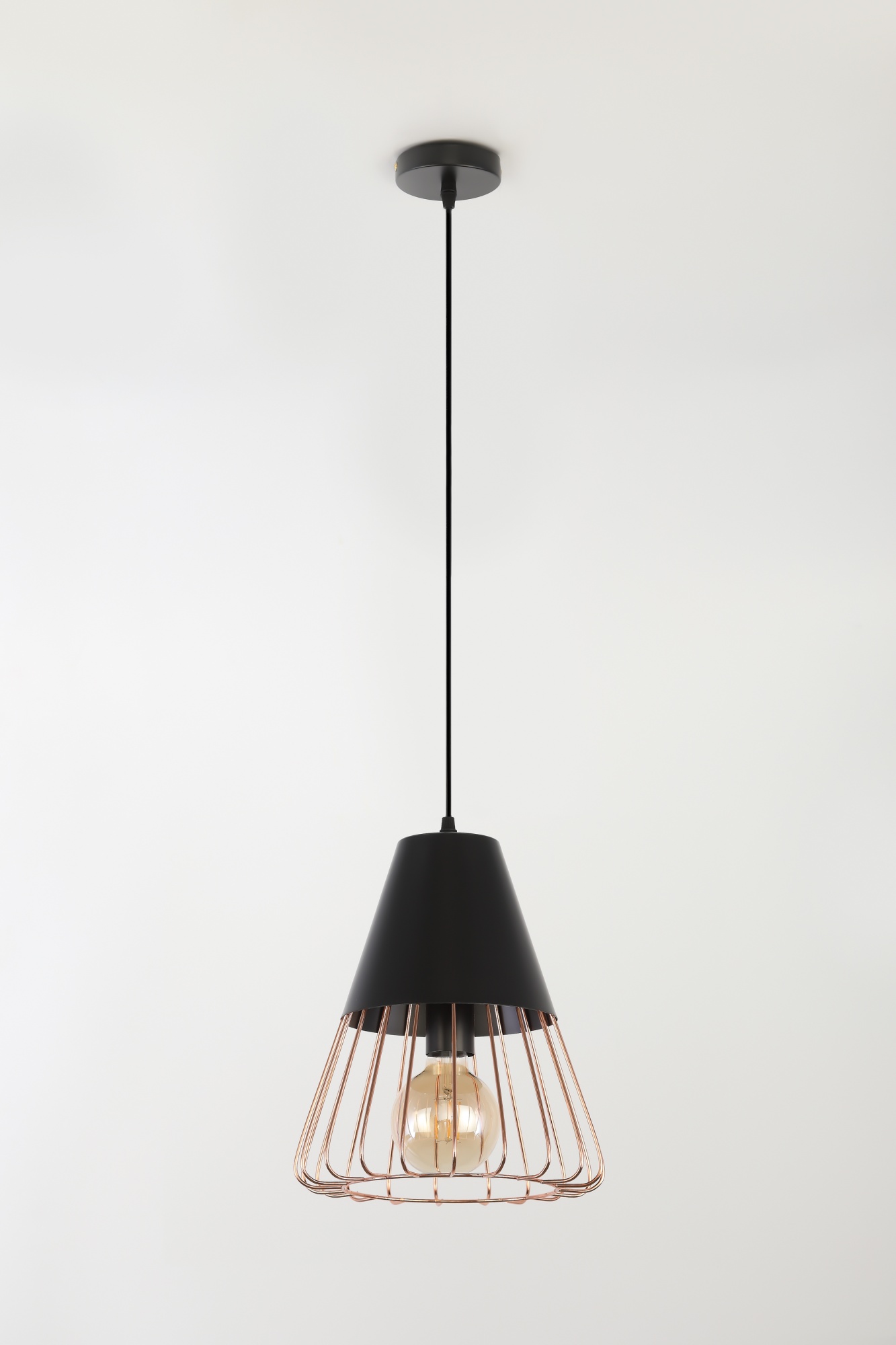 Светильник подвесной (подвес) Kasimira 5050-201 1 х E27 60 Вт лофт - кантри