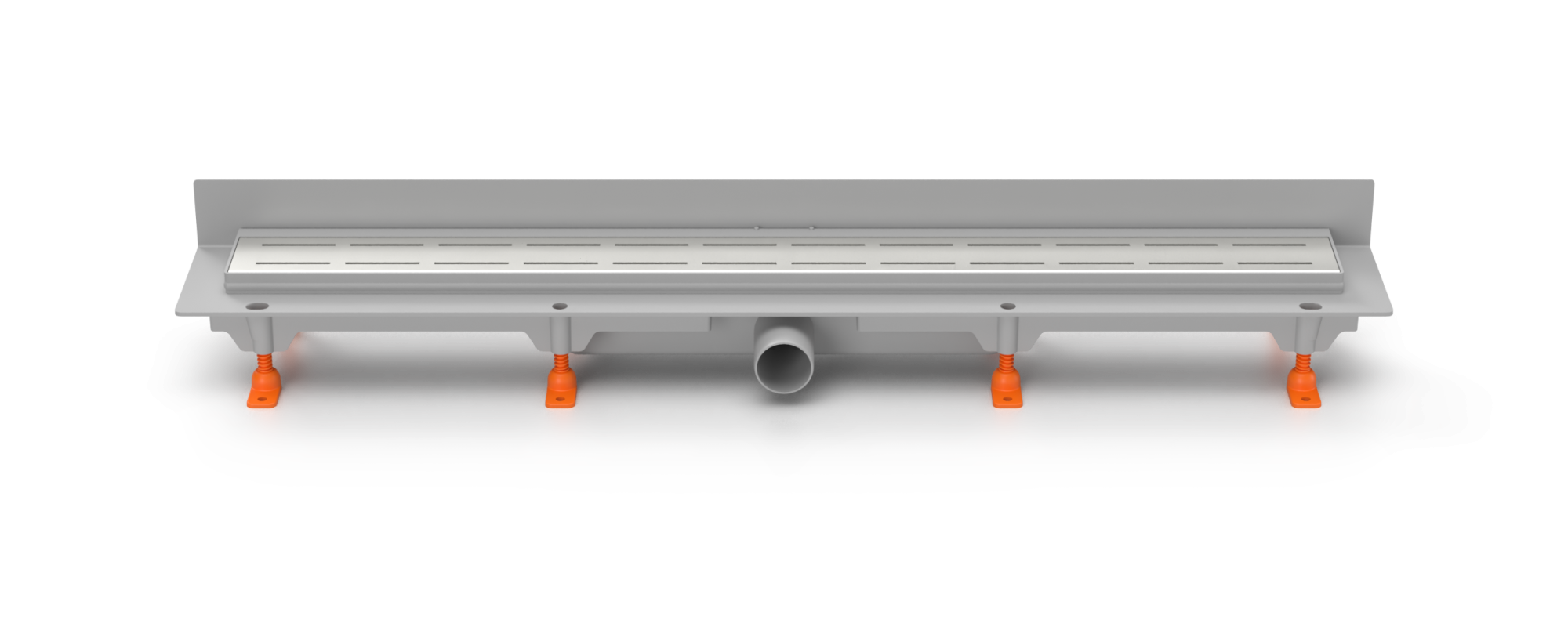 Душевой лоток 65 см Creto Walkway CRE-650 WH-P с решеткой. хром