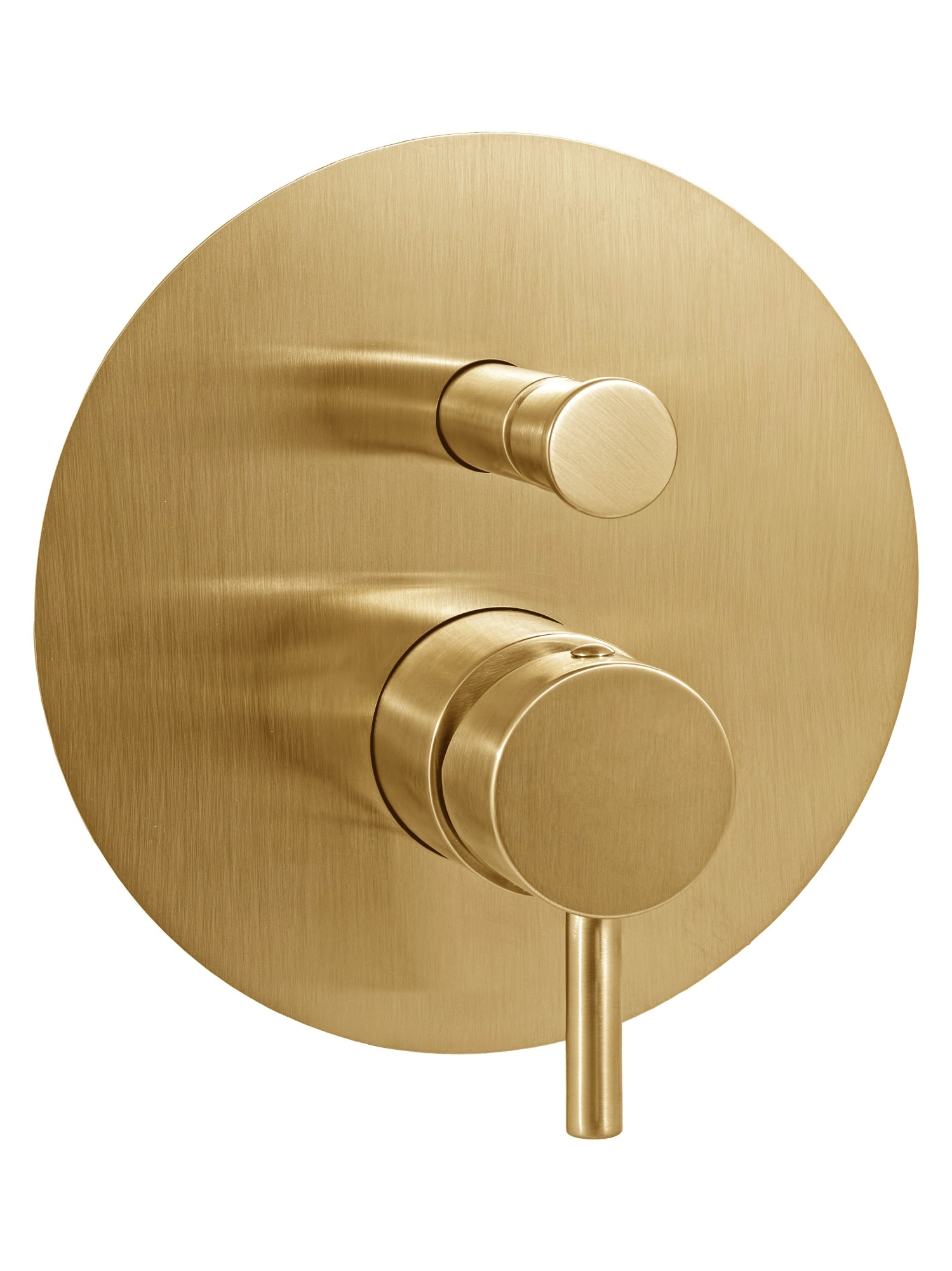 Смеситель встраиваемый для душа Paffoni LIGHT LIG015HGSP встраиваемый Золото медовое брашированное