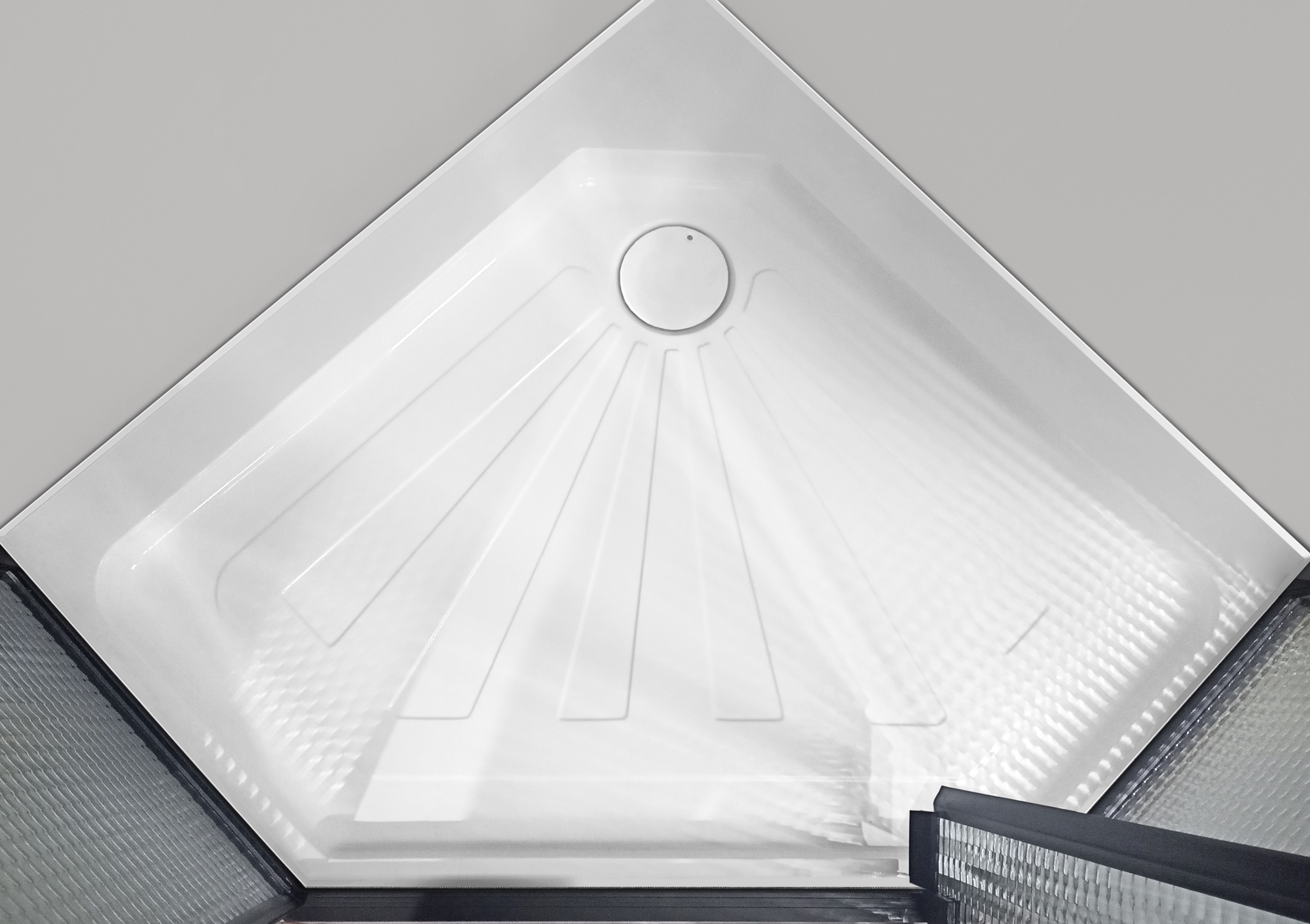 Поддон P91Ceruttispa пентагональный (90х90х12)