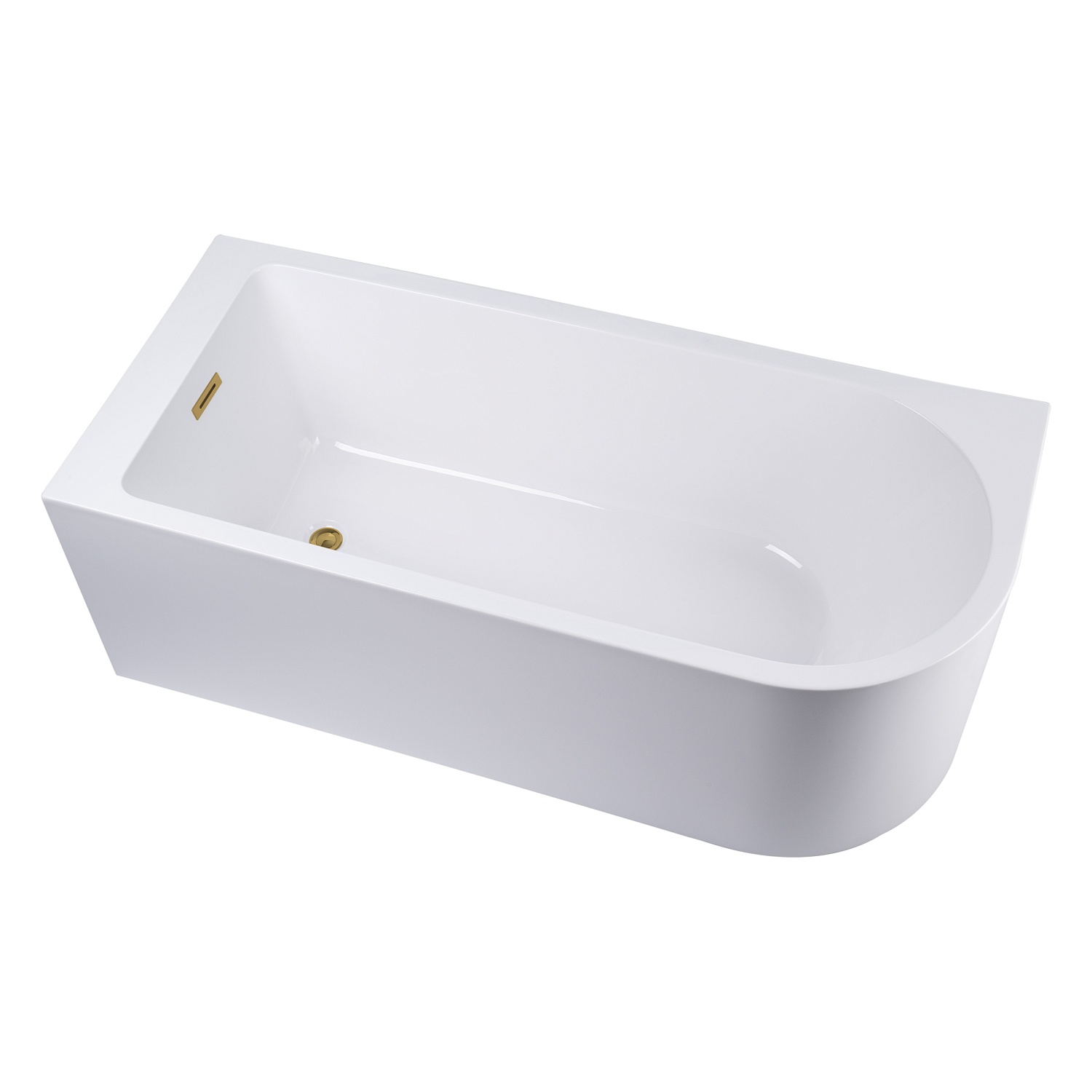 Ванна акриловая Swedbe Select 8842GO угловая отдельностоящая 170 см