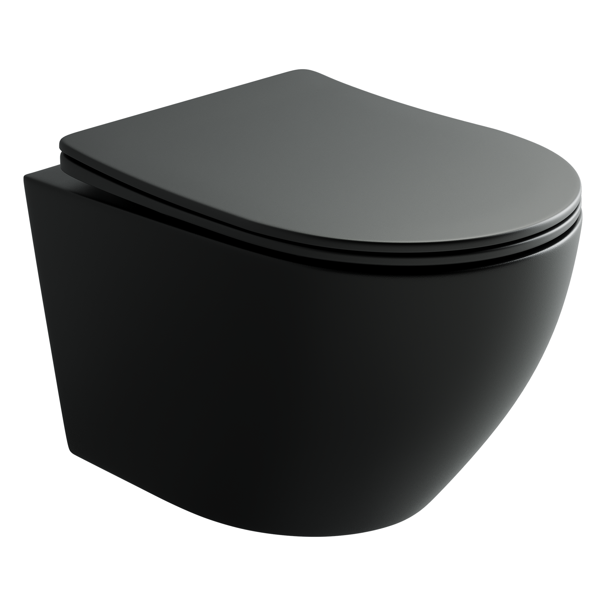 Подвесной унитаз Uno Rimless, CN11001MB