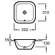 Раковина Jacob Delafon Vox EYF102-00 39 см