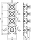 Скрытая монтажная часть для смесителя Paffoni Modular Box MDBOX019