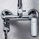 Душевая колонна Bravat Opal со смесителем для ванны (F6125183CP-A3-RUS)