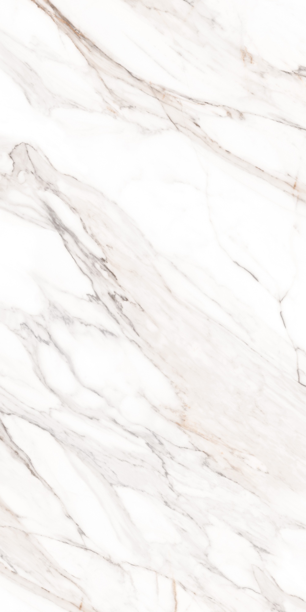 Плитка из керамогранита глянцевая Creto Calacatta Gold белый (MPL-058641)