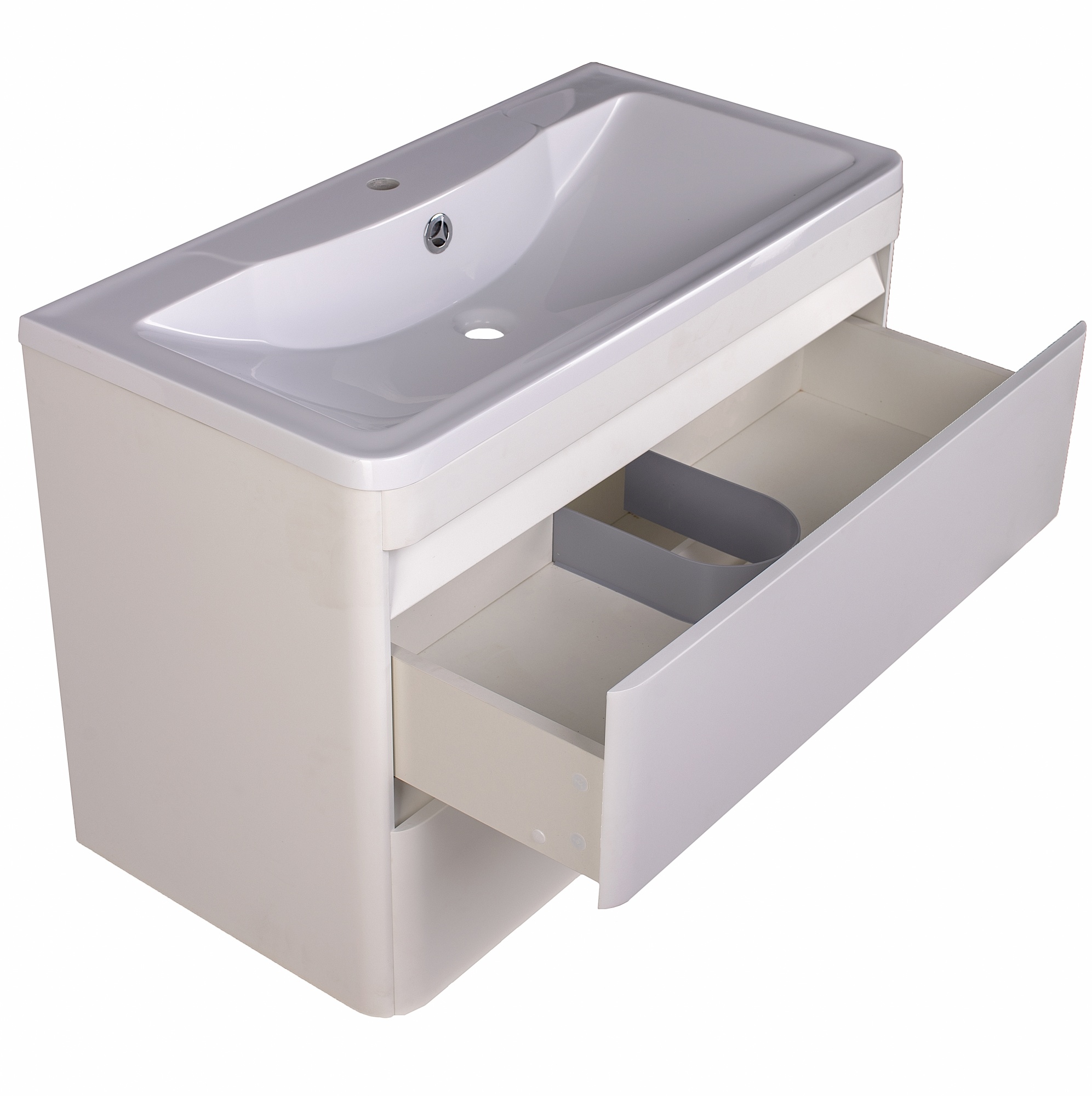 Тумба подвесная "Атлантика 90", Люкс антискрейч, PLUS