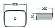 Раковина керамическая (накладная) SL-1060