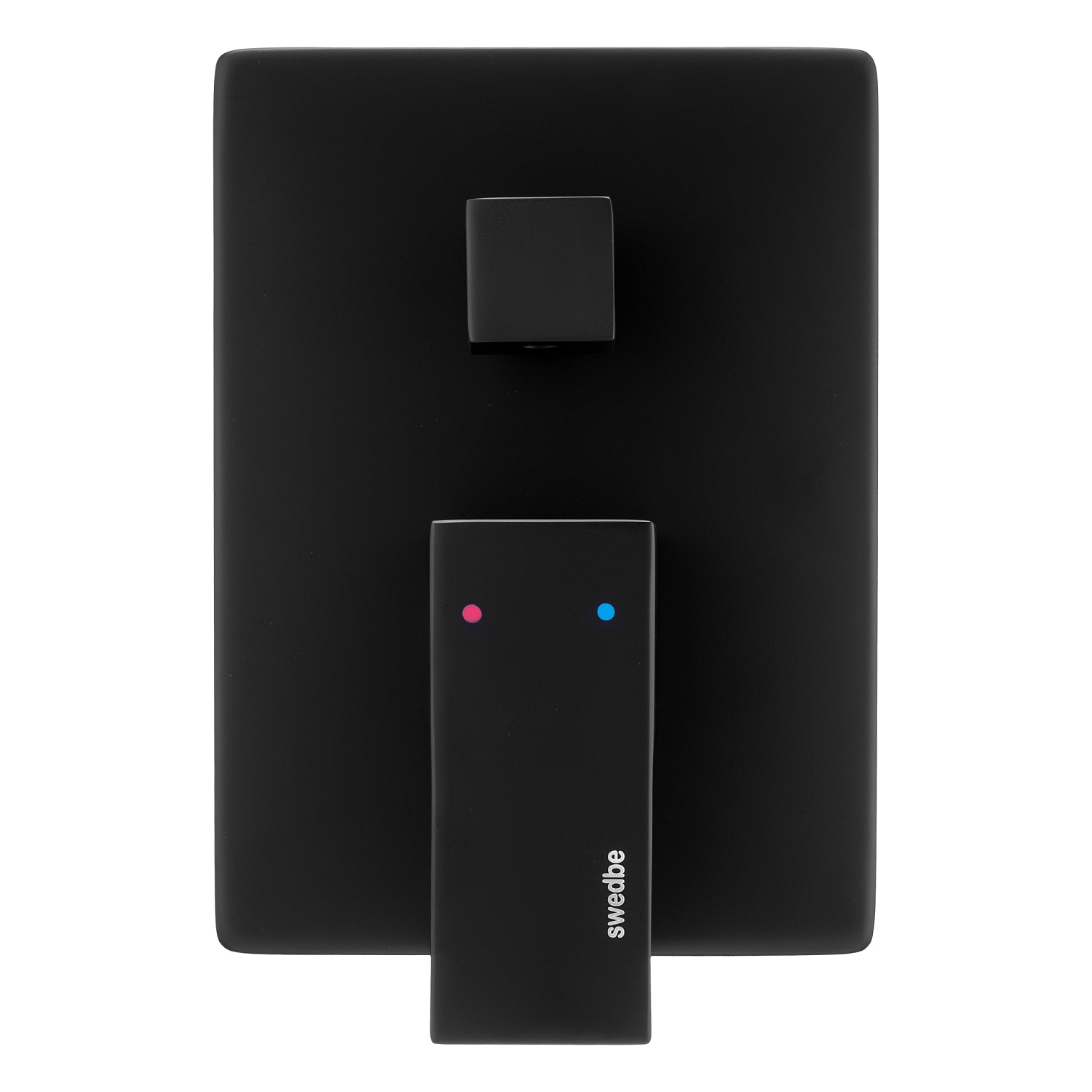 Смеситель встраиваемый подключение на 2 выхода в монтажном боксе Swedbe Platta 5519B