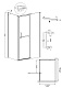 Душевое ограждение 120.K33.03.1080.21.00 Pragma (100*80*195)