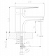 Смеситель для раковины Rossinka S (S35-11)