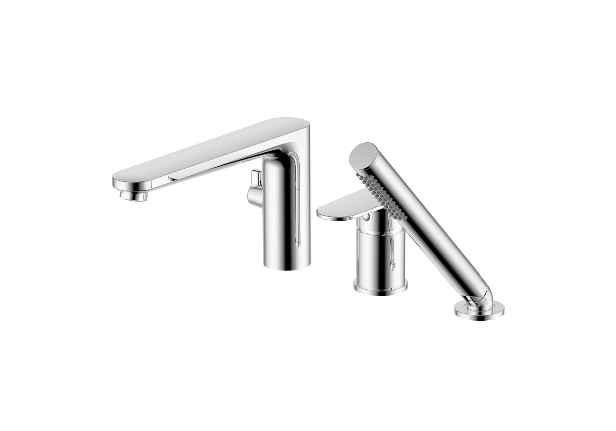 Cмеситель Aquatek НИКА на борт ванны на 3 отв. AQ1848CR            хром