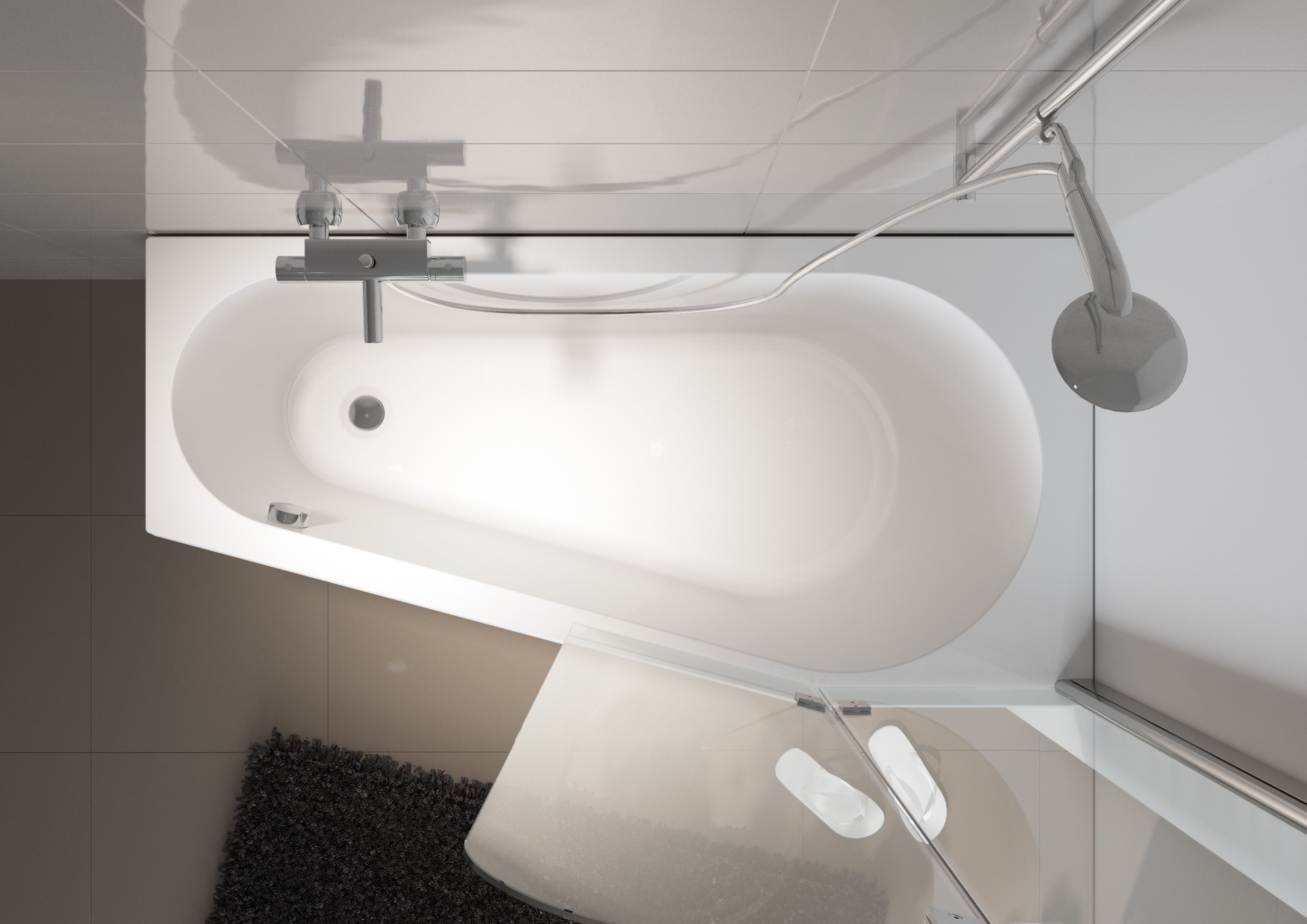 Акриловая ванна Riho Delta 150x80 L