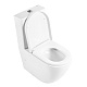 Унитаз-компакт безободковый BelBagno SFERA-R BB2141CPR/BB865SC