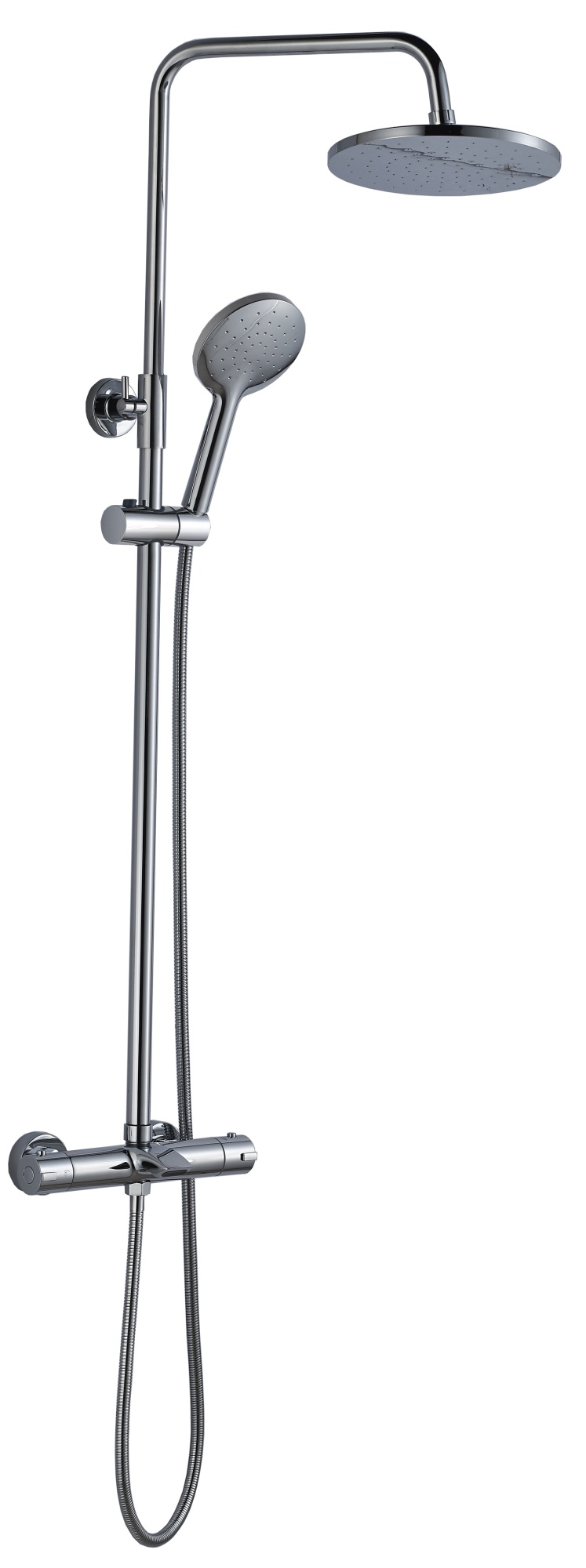 Стойка OGLIO TS душевая с термостатом BOCH MANN BM9648 (ХРОМ)