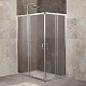 Душевой уголок BelBagno UNIQUE-AH-2-100/115-75/90-P-Cr