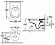 Унитаз Villeroy&Boch O.Novo 5660HRR1 подвесной безободковый с микролифтом