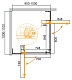 Душевой уголок CEZARES SLIDER-AH-2-90/100-100/110-GRIGIO-Cr