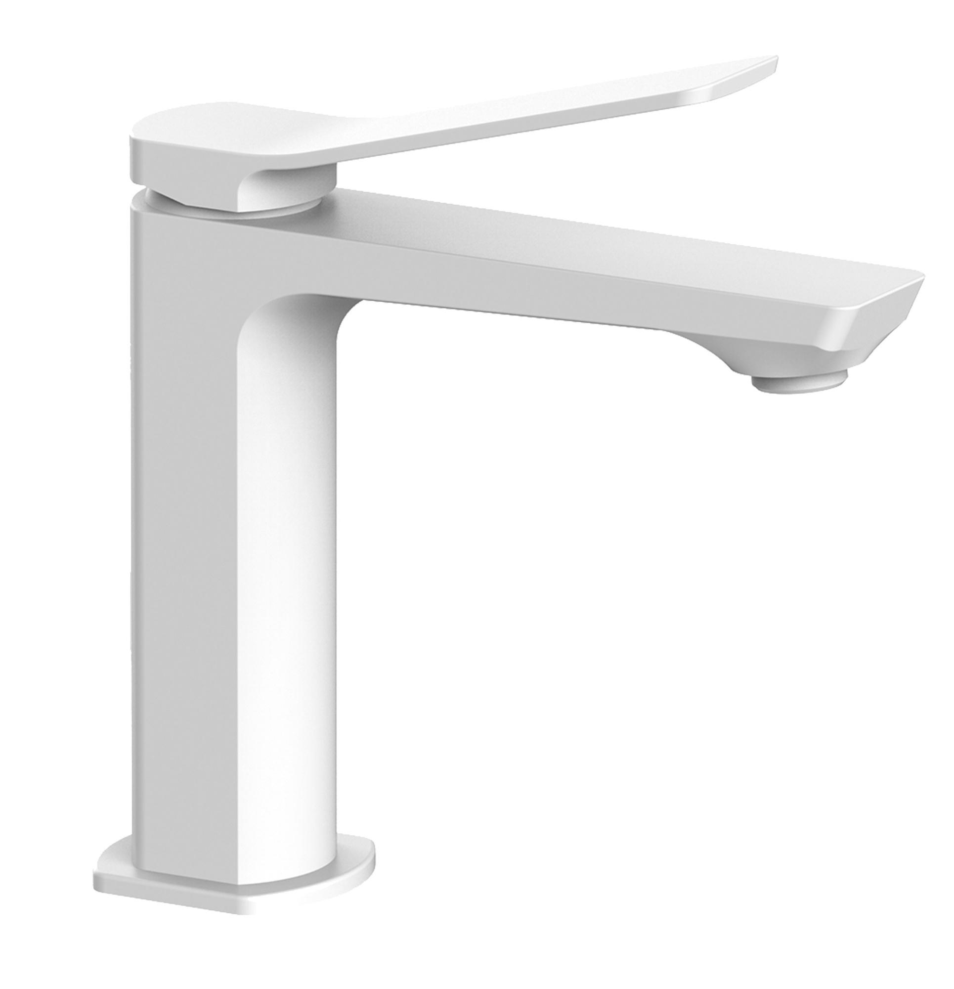 Смеситель для раковины Paffoni TILT TI071BO Белый матовый