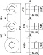 Смеситель для ванны с душем Paffoni Modular Box MDE018NO