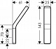 Крючок Axor UNO 41537990