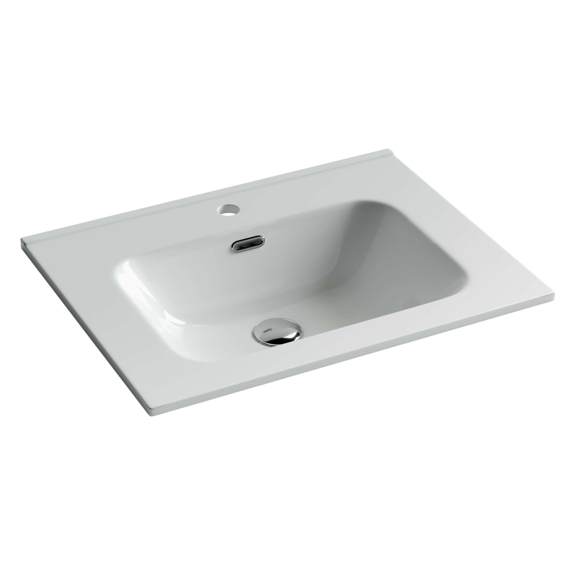 Умывальник накладной прямоугольный Element 610*465*180мм, CN7001