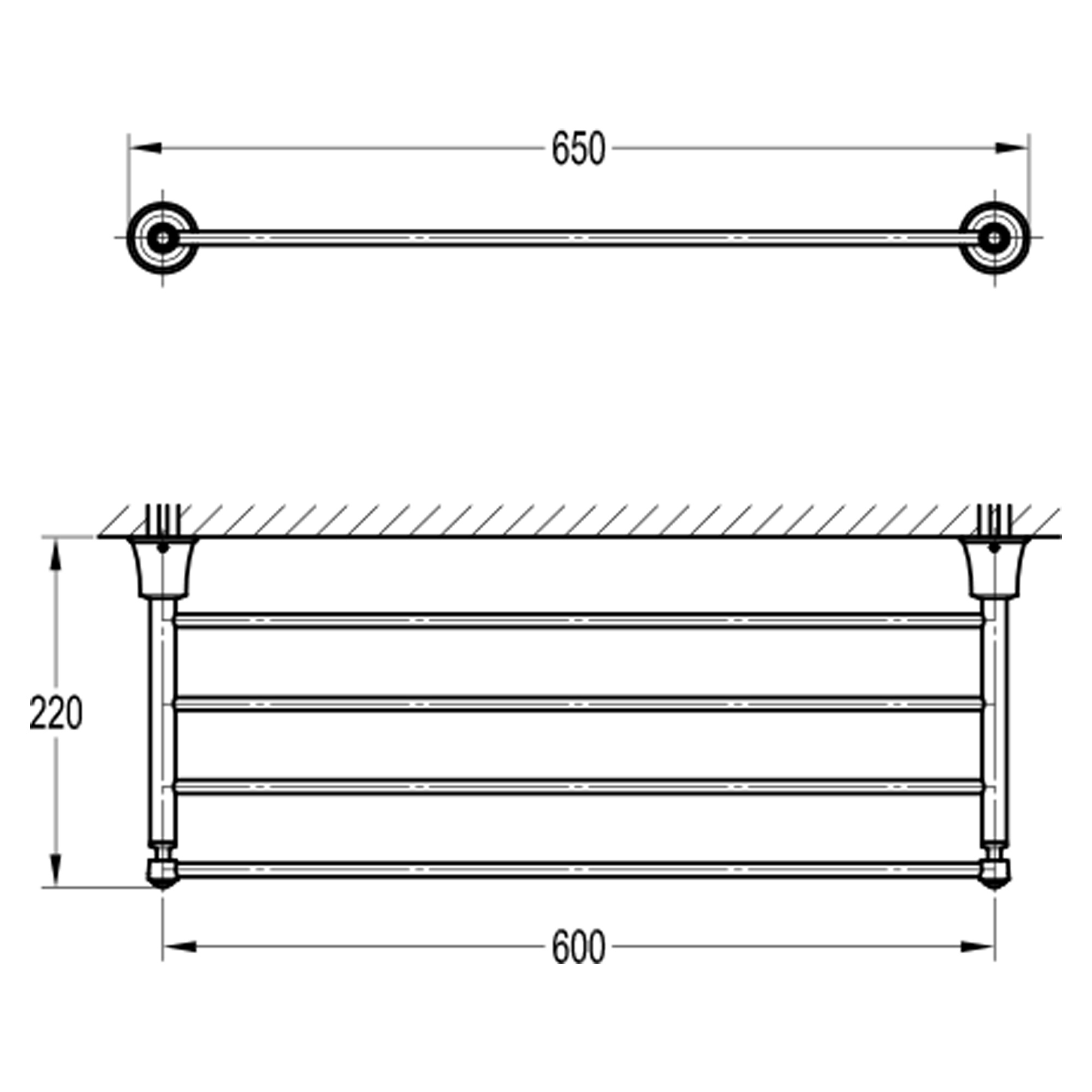 Полотенцедержатель Swedbe Terracotta Art 2539