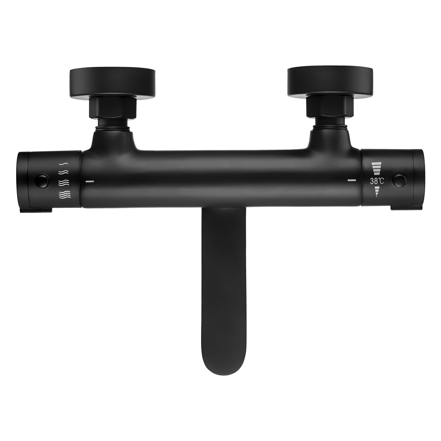 Смеситель термостатический для ванны с поворотным изливом Swedbe Mercury 9045B