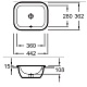 Раковина Jacob Delafon Vox EYD102-00 44 см