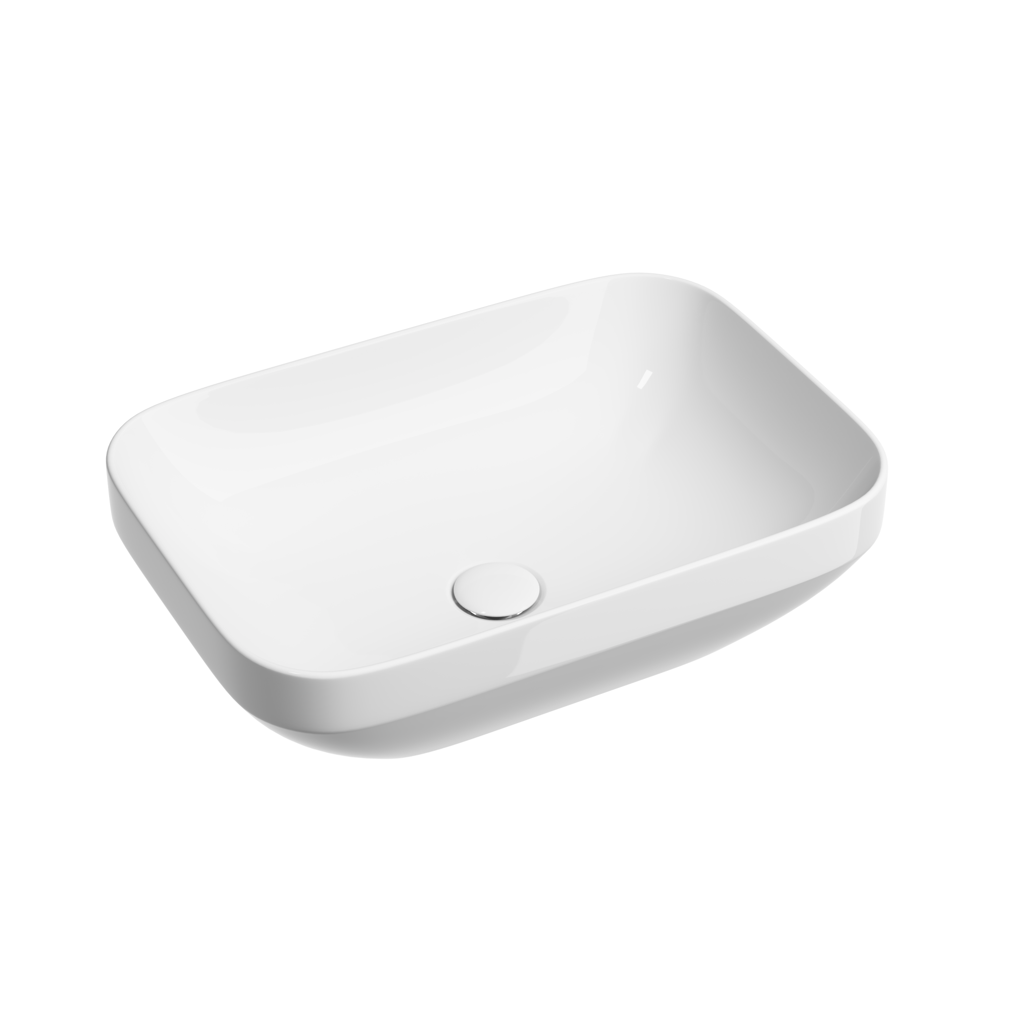 Умывальник чаша накладная прямоугольная Element 500*359*145мм, CN6055