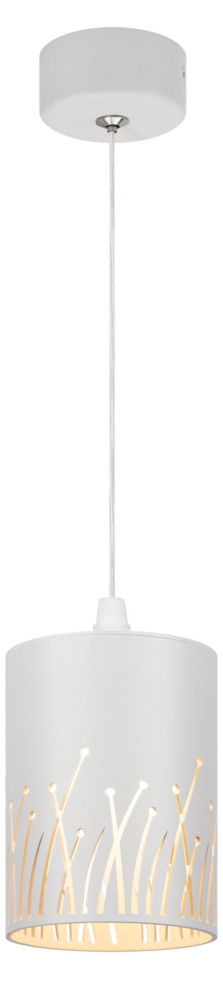 Светильник подвесной потолочный PL30 WH цоколь GX53 цилиндр белый