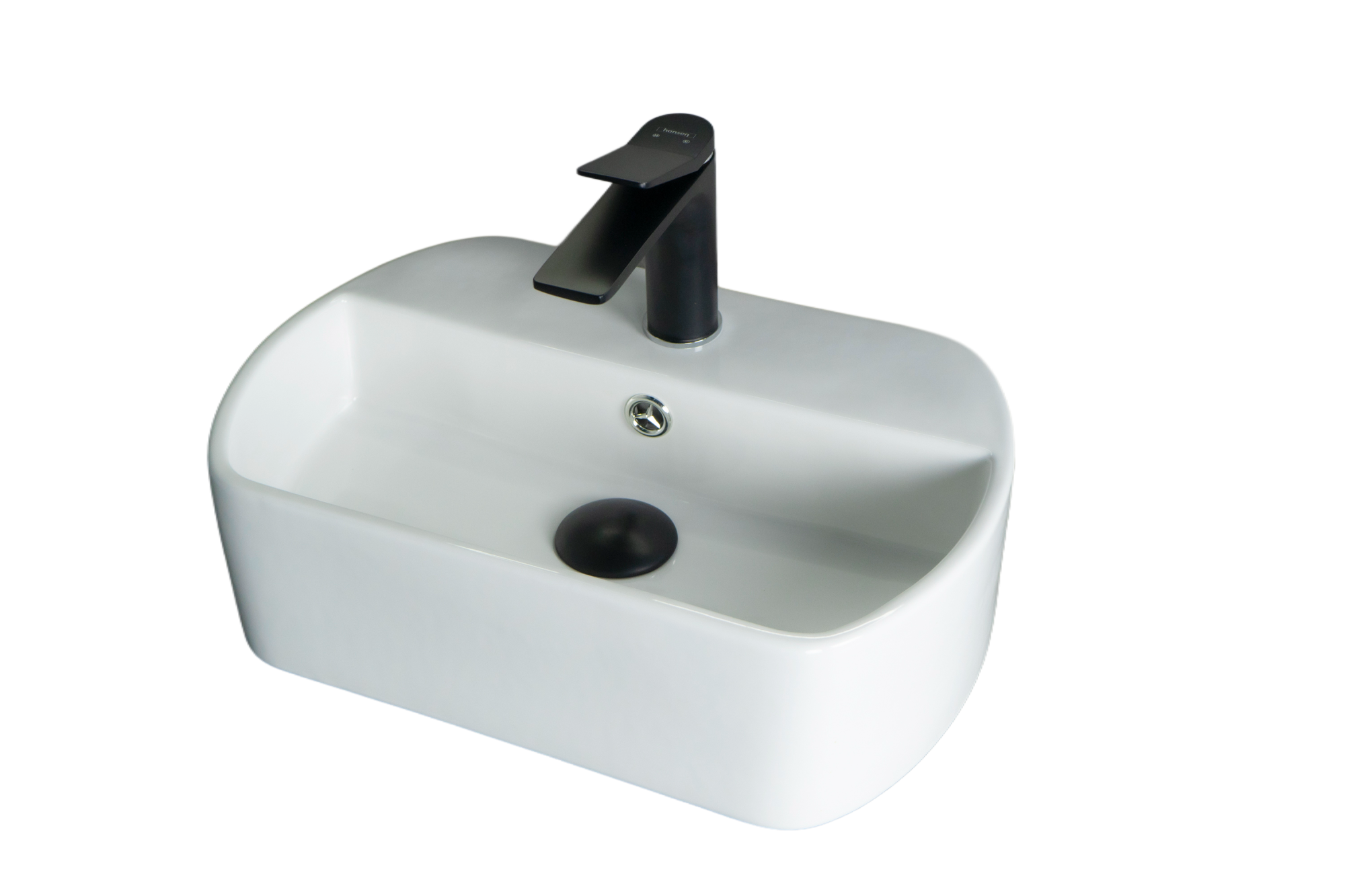 Раковина Gid N9293 61108 подвесная белая 44.5x30x13