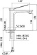 Смеситель для раковины Paffoni Tilt TI071BO