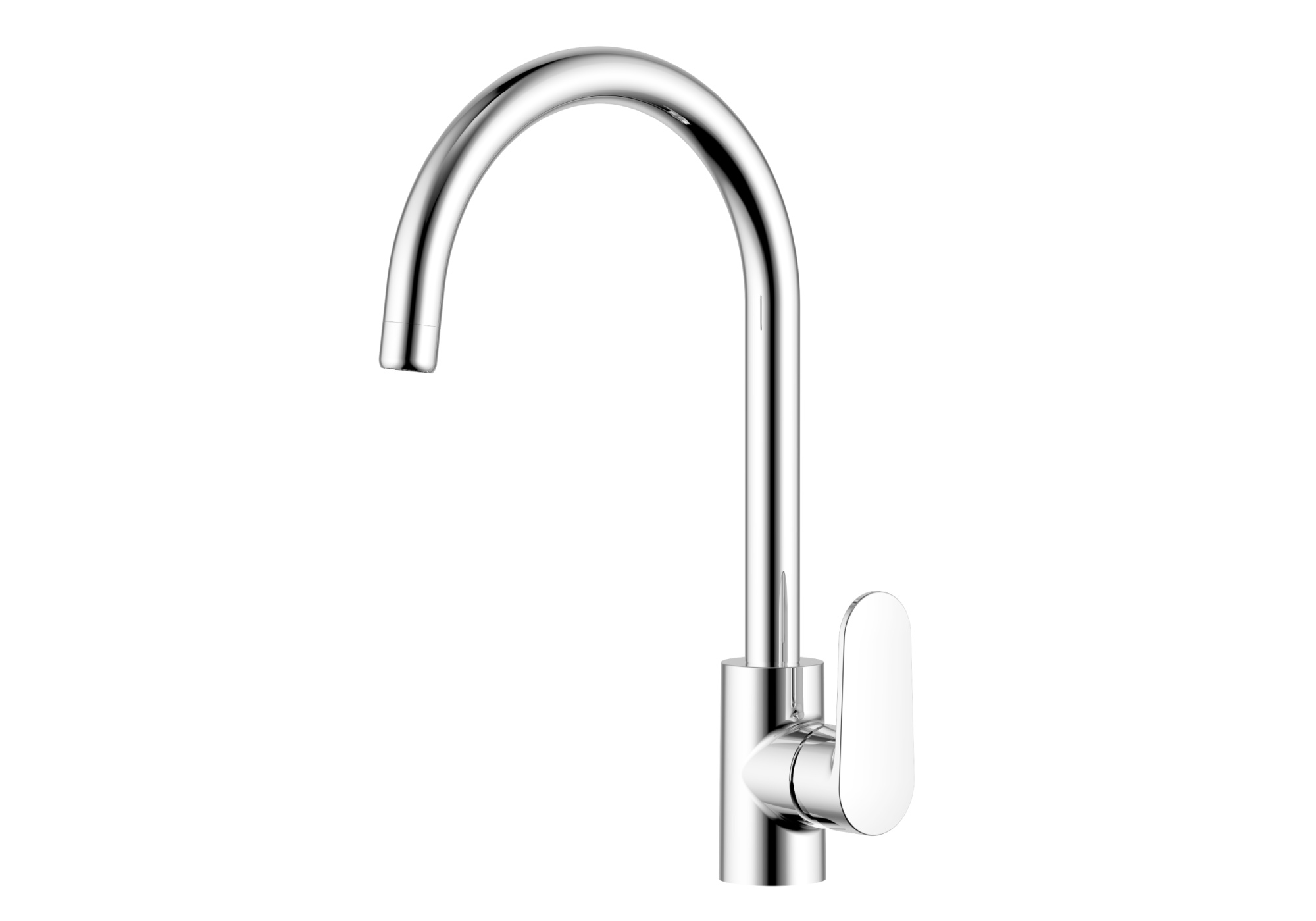 Смеситель Aquatek НИКА для кухни (полукруглый излив)        AQ1882CR          хром