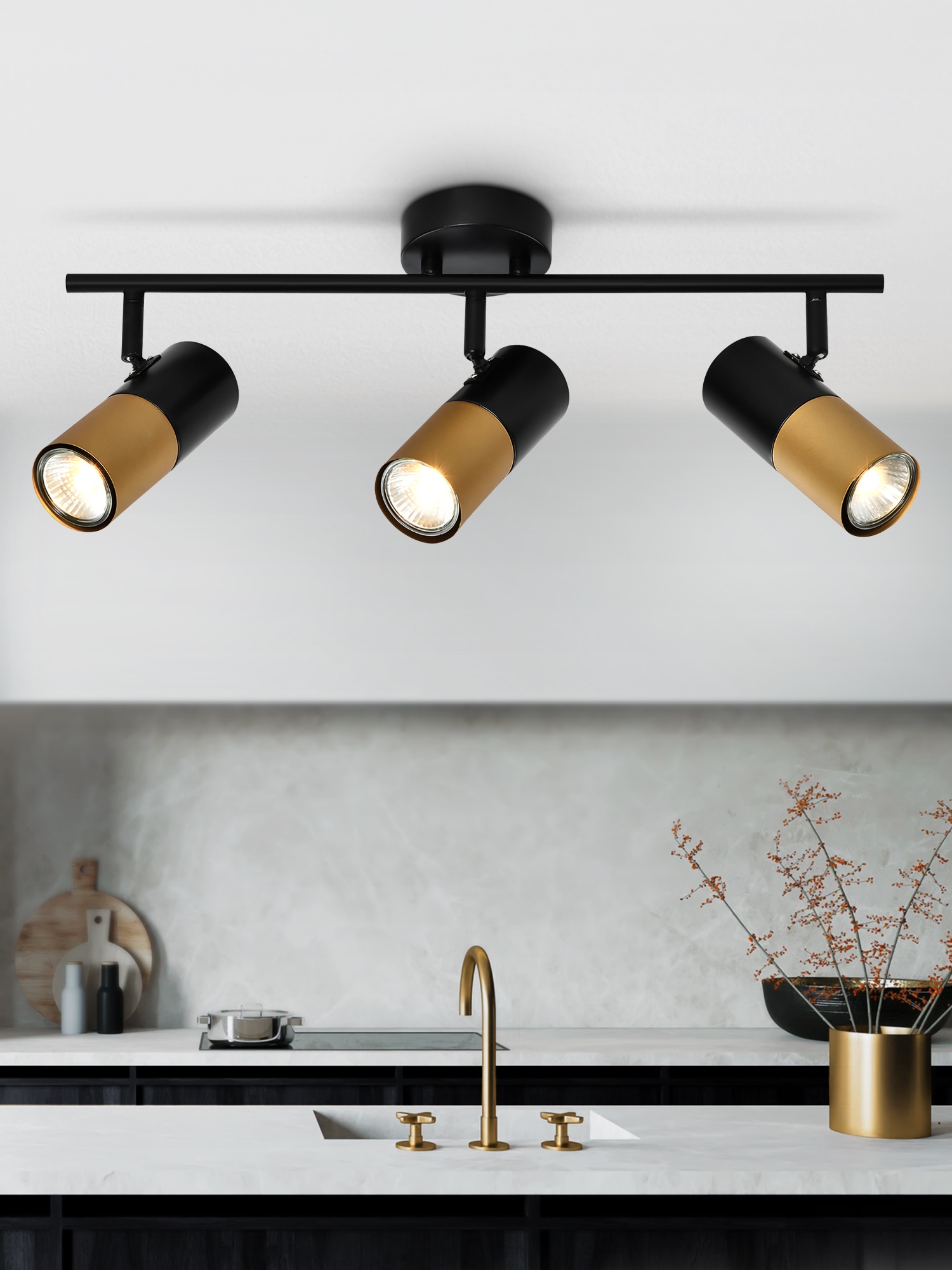 Светильник настенно-потолочный спот Belladonna 7073-703 3 х GU10 15 Вт поворотный