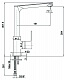 Смеситель ECA Nita 102118099EX для кухни