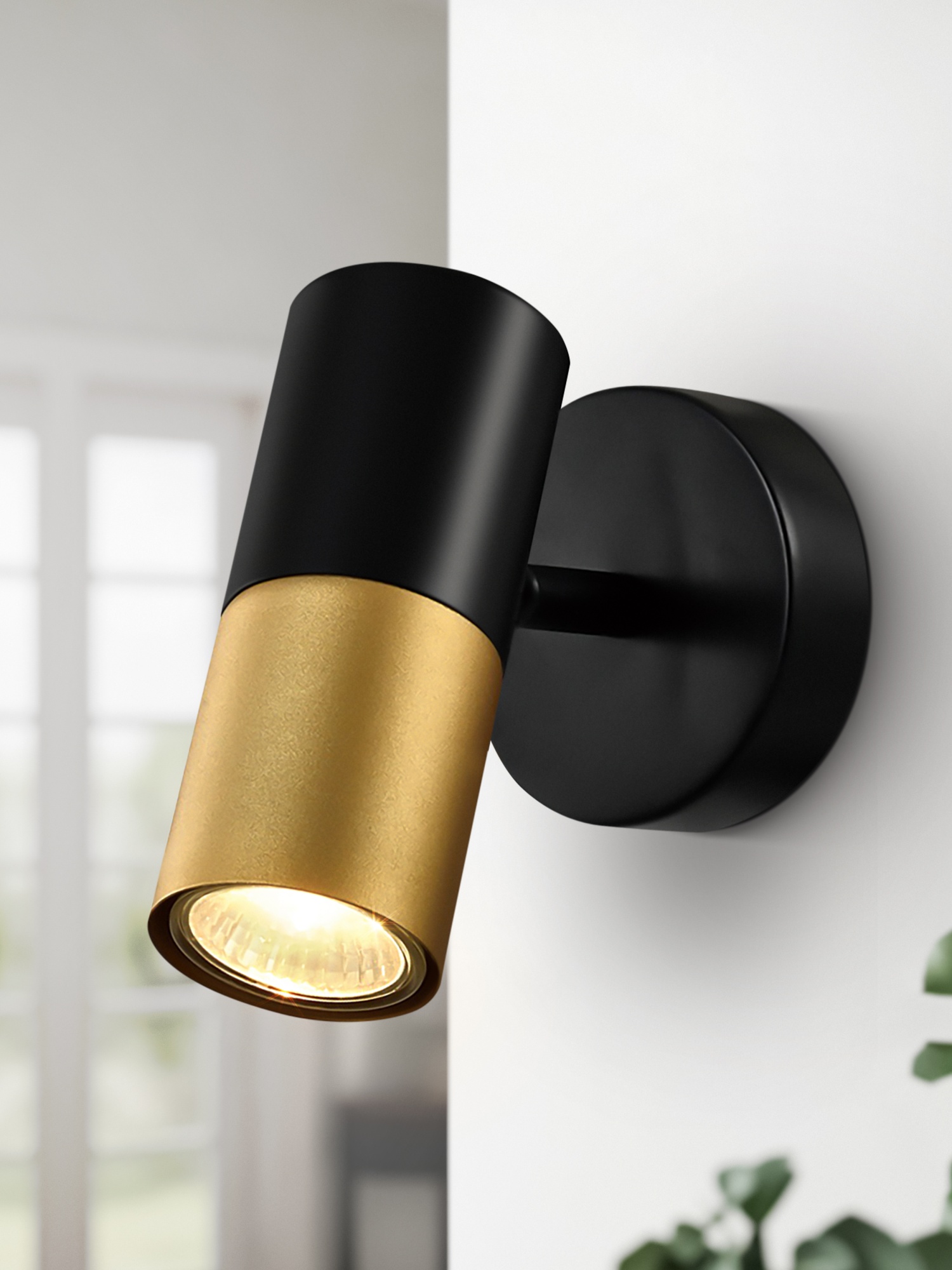 Светильник настенно-потолочный спот Belladonna 7073-701 1 х GU10 15 Вт поворотный с выключателем