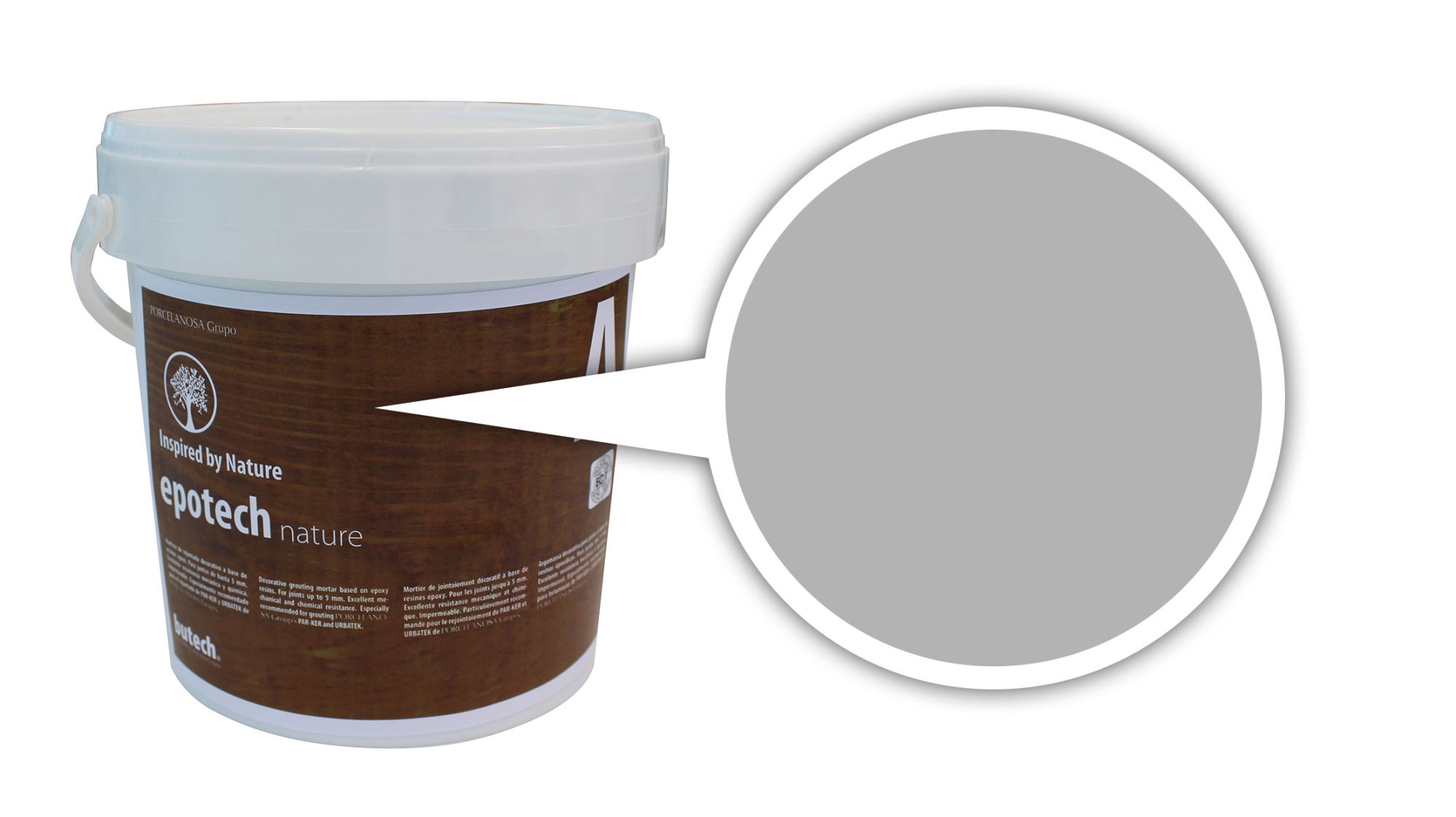 Эпоксидная затирка epotech nature ash (1.5 kg)