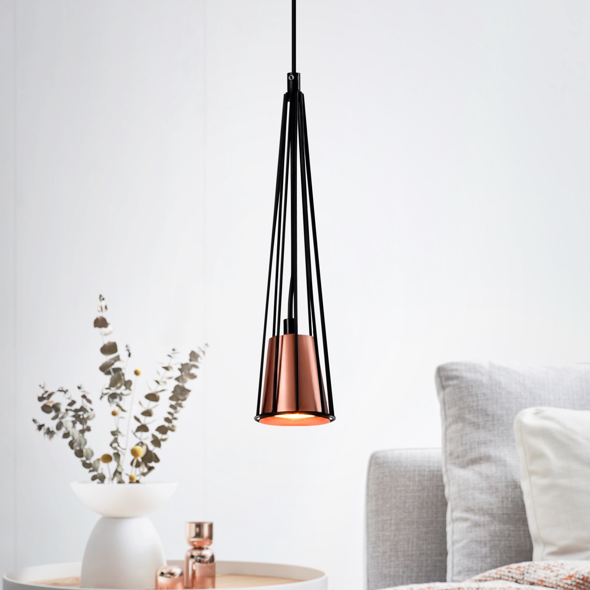 Светильник подвесной (подвес) Emily 4160-201 1 х GU10 25 Вт дизайн потолочный