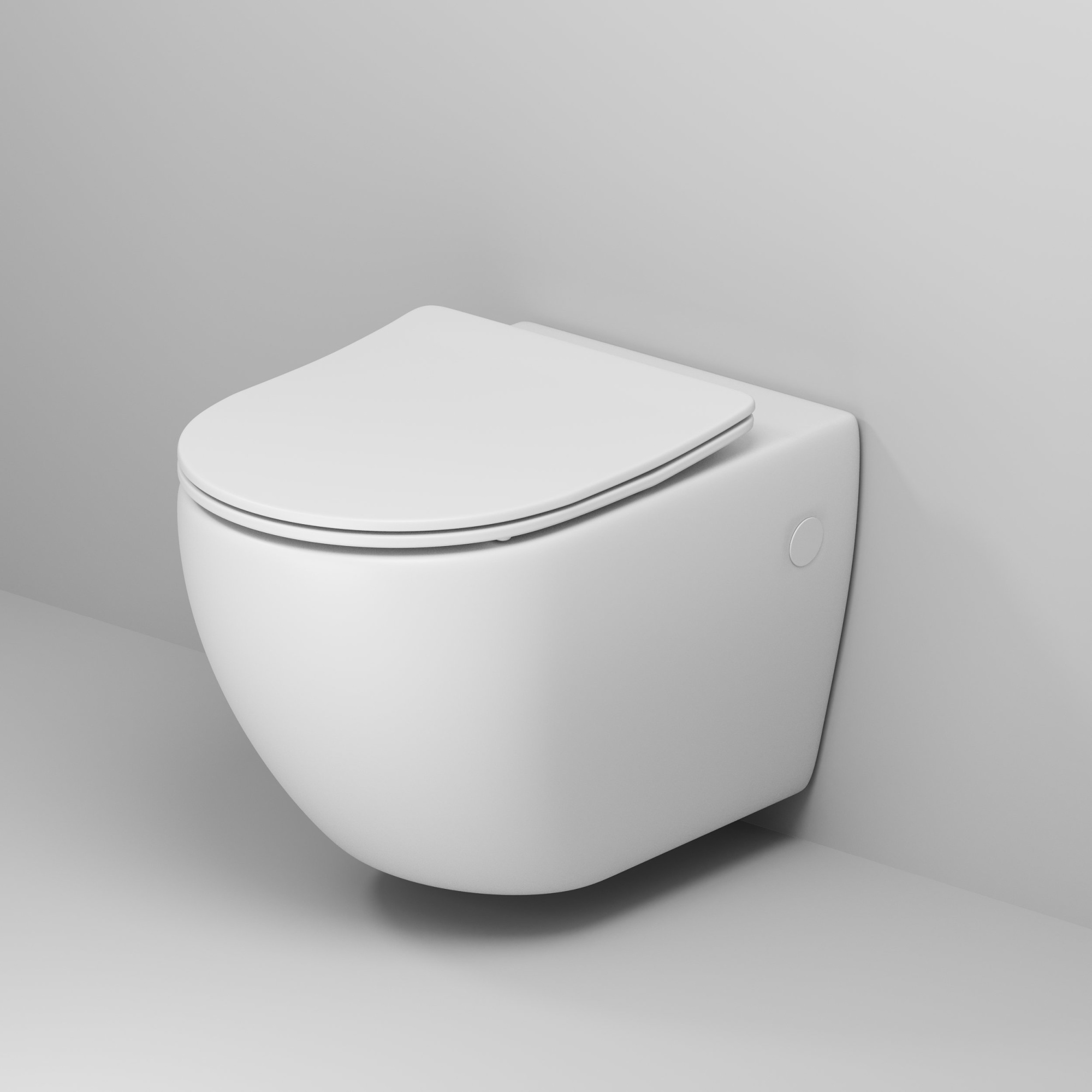 Унитаз gr-4411ms color (550*365*395) подвесной безободковый