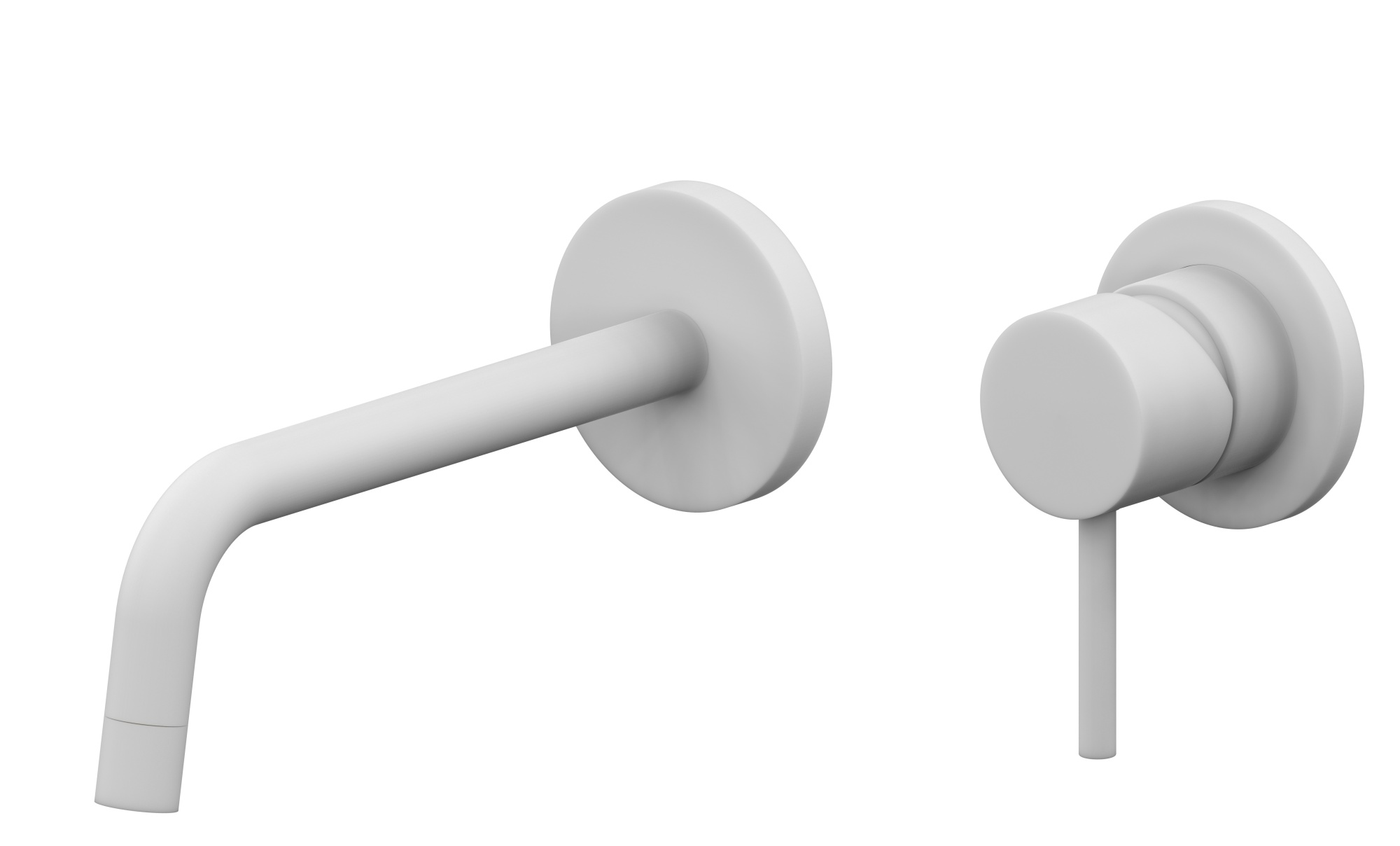 Комплект Paffoni Light KITCOL632BO006 С ВНУТРЕННЕЙ ЧАСТЬЮ белый матовый