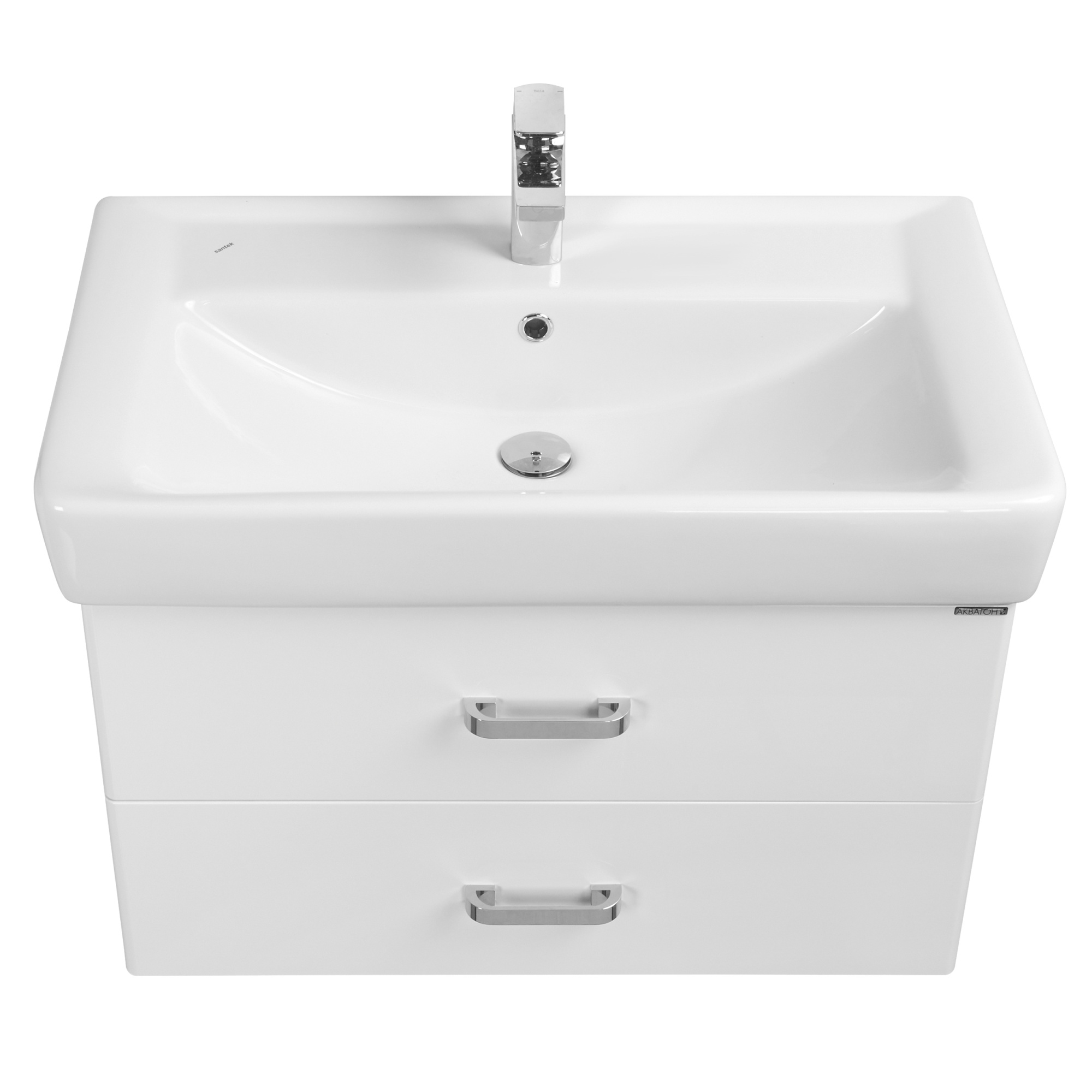 Тумба под раковину Aquaton Америна 80 белый (1A137701AM010)