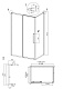 Душевое ограждение 120.K33.02.1380.21.10 Cosmo (130*80*195)