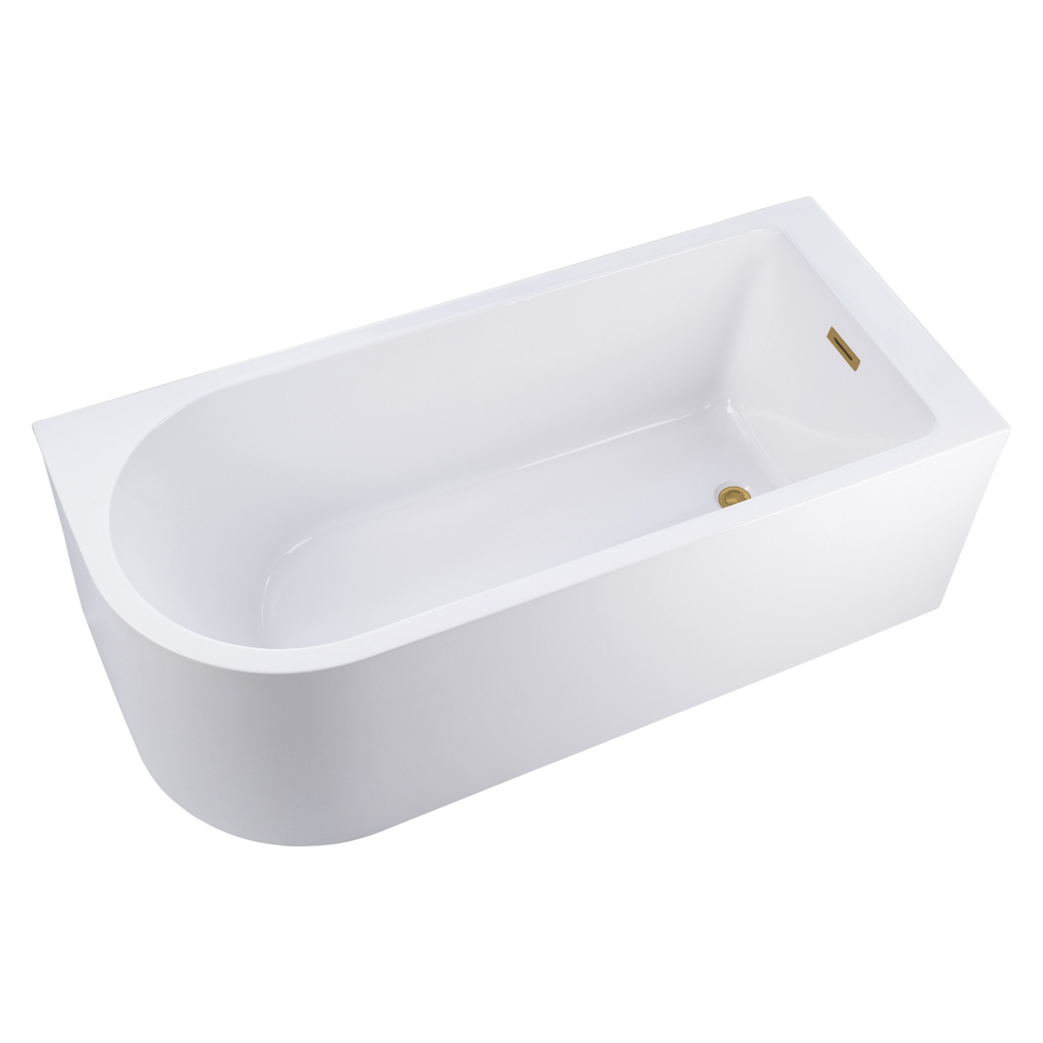 Ванна акриловая Swedbe Select 8843GO угловая отдельностоящая 170 см