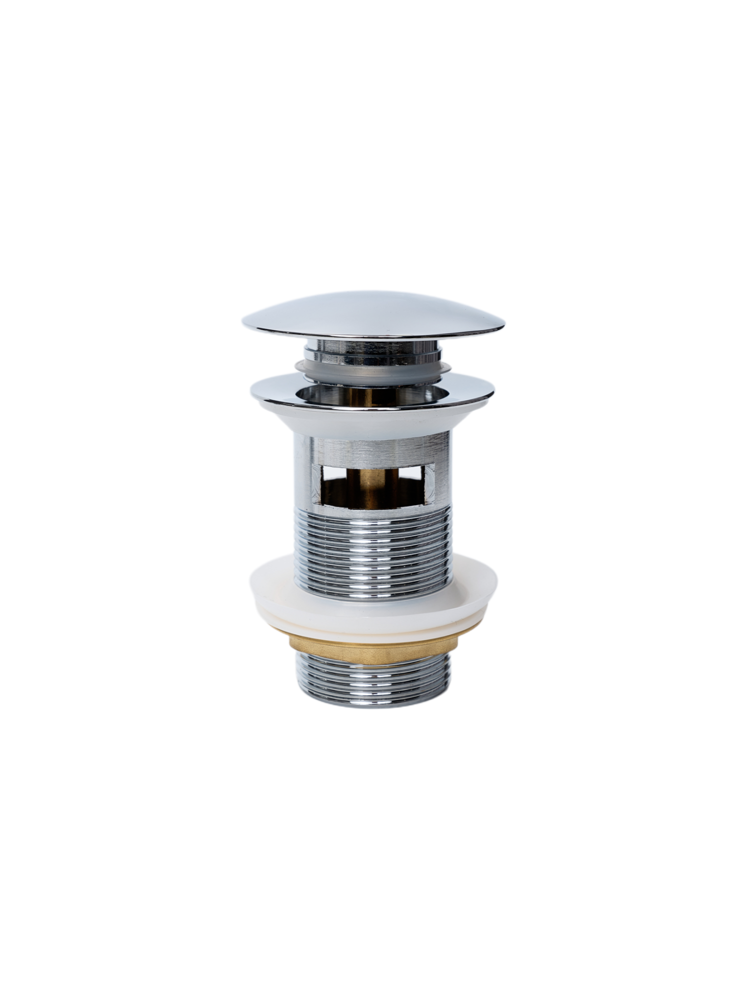 Донный клапан Gid  с переливом Ch100-1 73303K хром 7x7x10