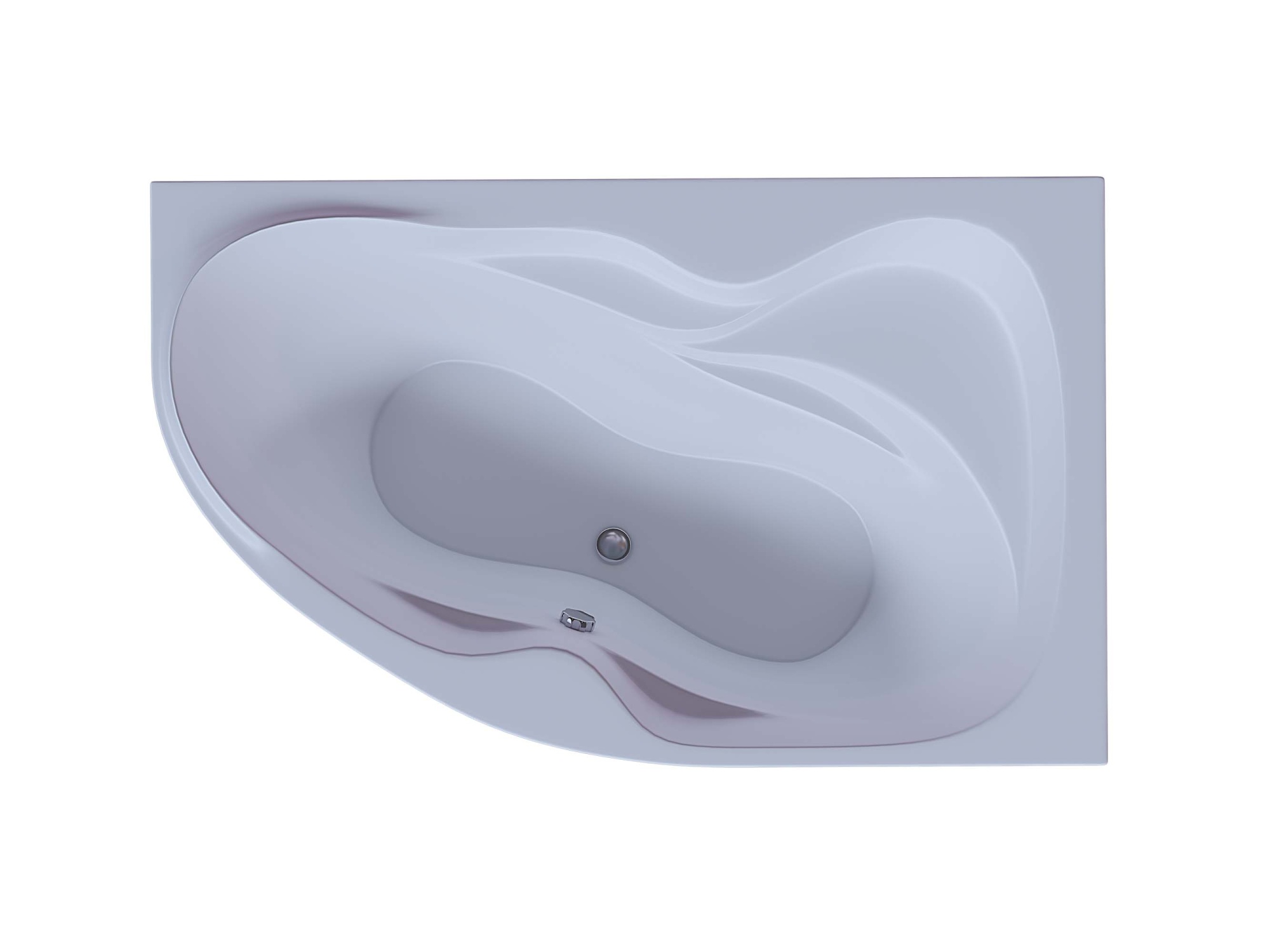 Акриловая ванна Aquatek Вега 170 правая VEG170-0000083 с фронтальной панелью