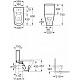 Чаша для унитаза-компакта Roca The Gap 342477000