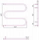 ЭПС СТИЛЬЕ №03 М-образный 600х600 (64 Вт) (Без покрытия) 00503-6060