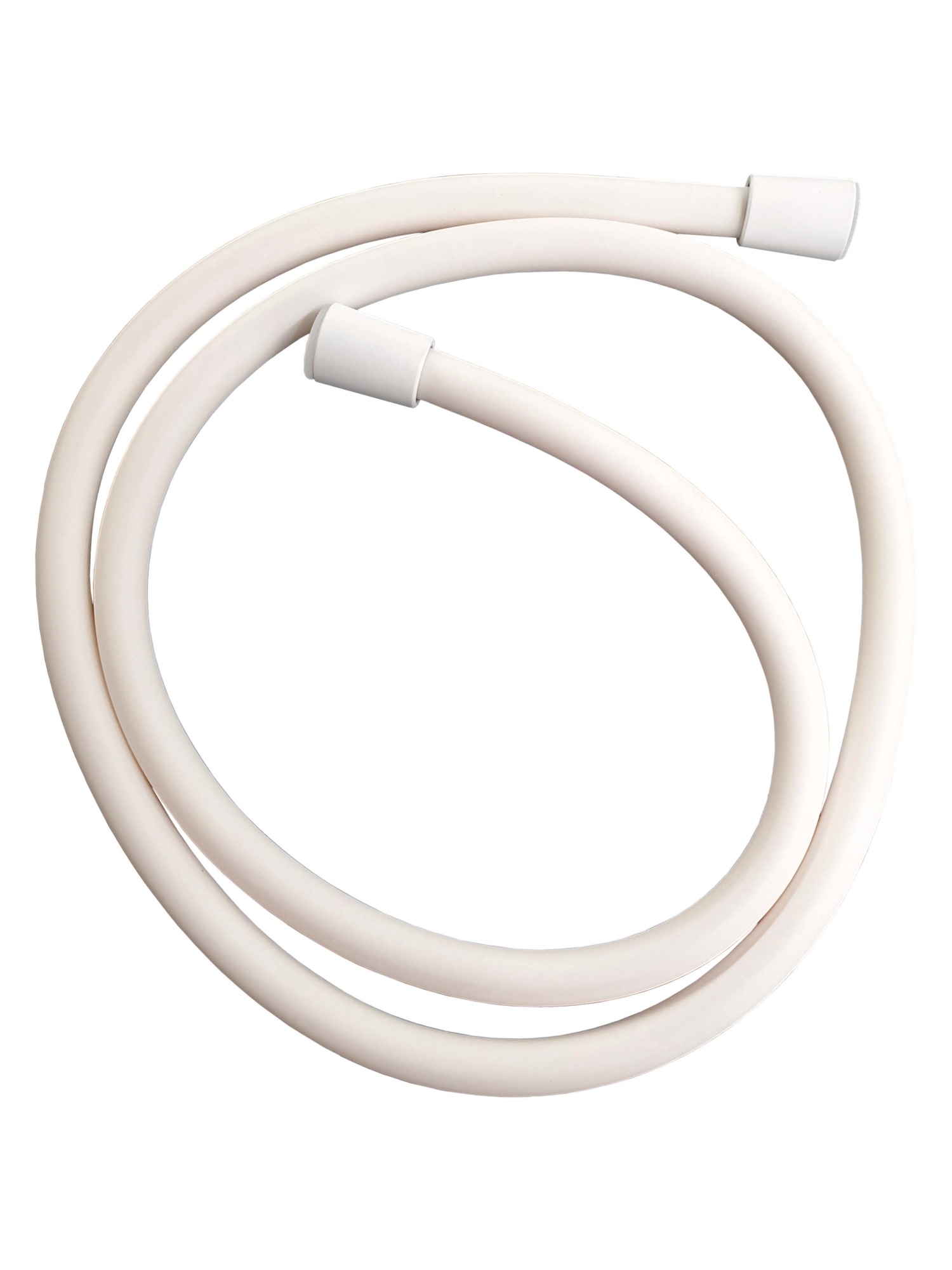 Шланг PVC  cm.150 1/2" с наконеч. Конусными, белый